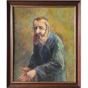 Sławomir Mieleszko (1938-2021), Portret mężczyzy, 1997