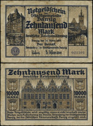 Poland, 10,000 marks, 20.03.1923