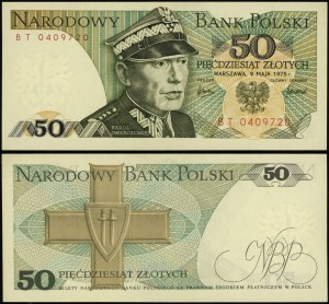 Polonia, 50 zloty, 9.05.1975