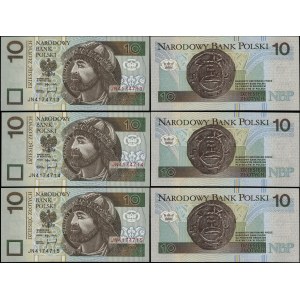 Polska, zestaw: 3 x 10 złotych, 25.03.1994