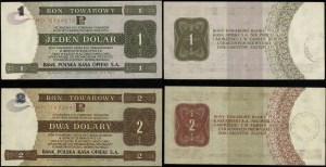 Poland, set of 2 vouchers, 1.10.1979