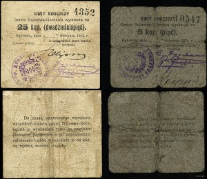 former Russian partition, set: 5 and 25 kopecks, 8.1914