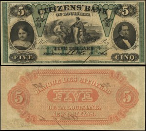 Spojené štáty americké (USA), 5 dolárov, 1860