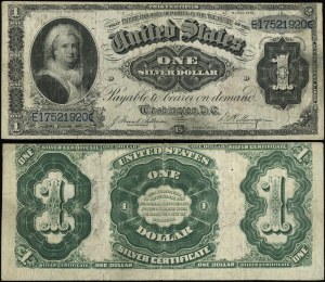 Spojené státy americké (USA), 1 dolar, 1891