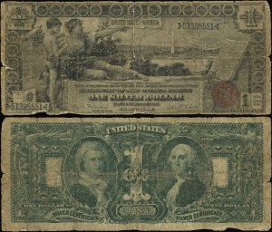 Spojené štáty americké (USA), 1 dolár, 1896