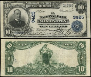 United States of America (USA), $10, 2.12.1905