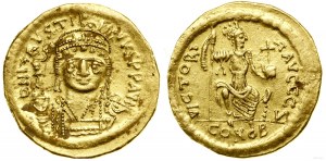 Byzanc, solidus, (565-567), Konstantinopol