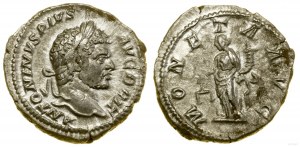 Impero romano, denario, (213), Roma