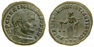 Impero romano, follis, 300-303, Ticinum