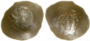 Byzancia, mince aspron trachy, 1195-1203, Konštantínopol