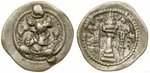 Perzia, drachma, dátum nečitateľný (cca 474-484), mincovňa DA