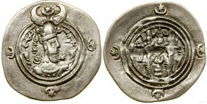 Persie, drachma, 2. rok vlády, mincovna LAM (Ram-Hormizd)