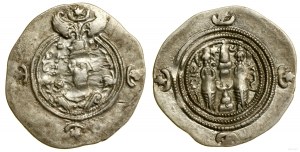 Perzia, drachma, 8. rok vlády, mincovňa AT (Adurbadagan (?))
