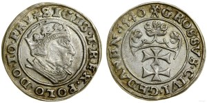 Poland, grosz, 1540, Gdańsk