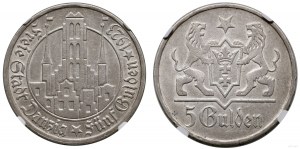 Polsko, 5 guldenů, 1923, Utrecht