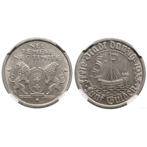 Polska, 5 guldenów, 1935, Berlin