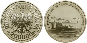 Polska, 200.000 złotych, 1992, Warszawa