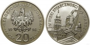 Pologne, 20 zloty, 1996, Varsovie