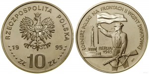 Pologne, 10 zloty, 1995, Varsovie