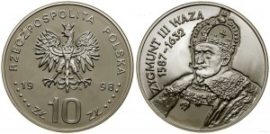 Polsko, 10 zlotých, 1998, Varšava