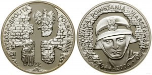 Pologne, 10 zloty, 2004, Varsovie