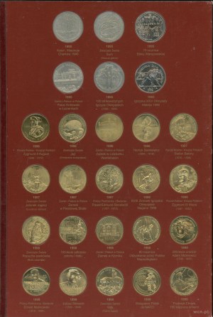 Polsko, sada dvouzlotých mincí, 1995-2014, Varšava