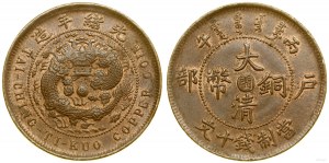 Čína, 10 peněz v hotovosti, 1906