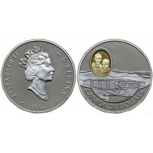 Kanada, 20 dolarów, 1991, Ottawa