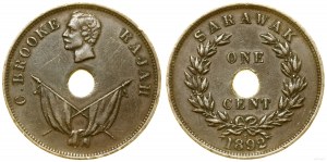 Malezja, 1 cent, 1892, Birmingham