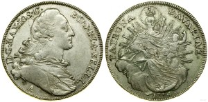 Allemagne, thaler, 1774 A, Amberg