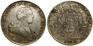 Německo, tolar, 1768 EDC, Drážďany