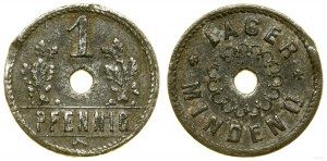 POW camp coins, 1 fenig