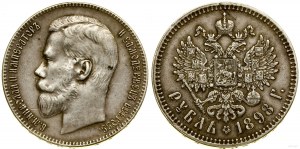 Russia, ruble, 1898 ★★★, Brussels