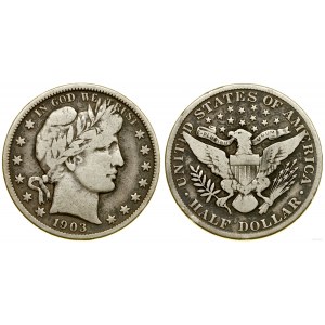 Stany Zjednoczone Ameryki (USA), 1/2 dolara, 1903, Filadelfia