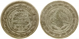 Turkey, 6 piastres, 28th year of reign (AH 1251), Constantinople