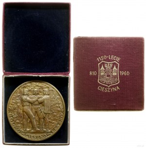 Polen, Medaille zum 150-jährigen Bestehen von Cieszyn, 1960, Warschau