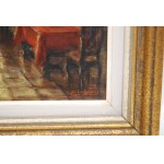 Albert Geudens (1869-1949), Kobieta w jadalni