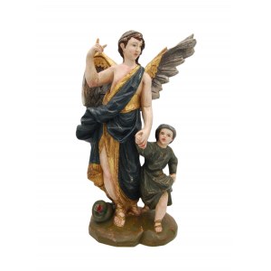 Artista sconosciuto, Angelo custode con bambino