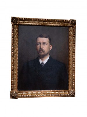 Kazimierz Teofil Pochwalski (1855 - 1940), Portret- Raimund Grübl