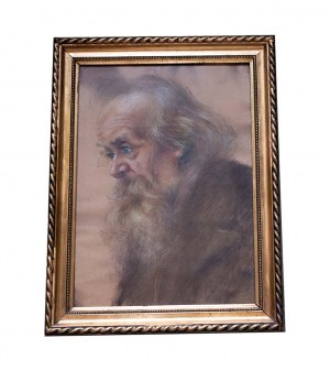 Artiste inconnu, Image d'un vieil homme