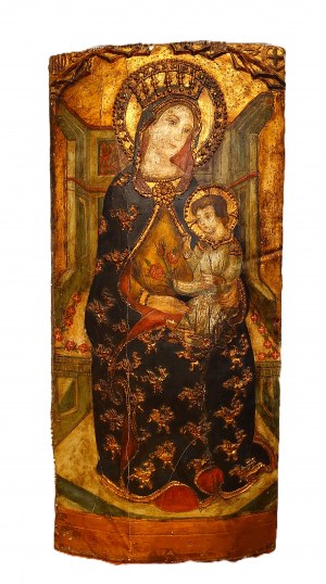 Artist unknown, Very large icon of the Virgin and Child