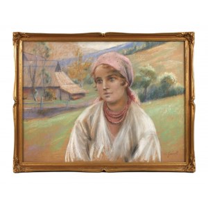 Stanisław Górski (1887 Kościan - 1955 Cracovia), Giovane contadina