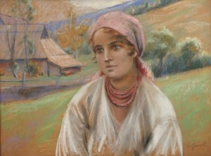 Stanisław Górski (1887 Kościan - 1955 Kraków), Młoda wieśniaczka
