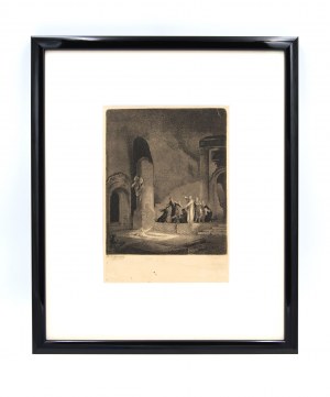 John Peter NORBLIN (1745 - 1830), Resurrection of Lazarus the lesser.