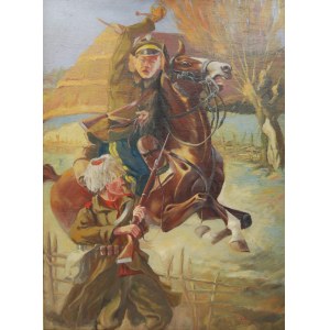 Waclaw Gladunski (1899-1962), Battere il bolscevico.