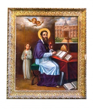 Malíř neurčen, St Augustine 19. století.