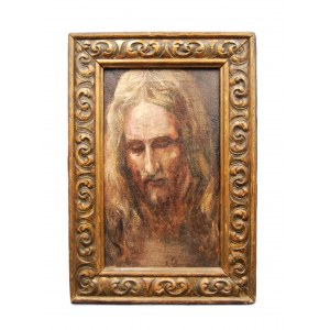 Pittore non specificato, Testa di Cristo - di Józef Męcina - Krzesza