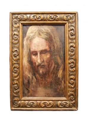 Painter unspecified, Head of Christ- according to Joseph Męcina - Krzesza