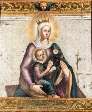 Painter of the late 16th century, Madonna della Rosa
