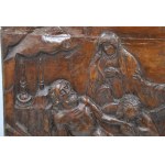 Artista sconosciuto, Tomba di Gesù Cristo rilievo ligneo XIX secolo